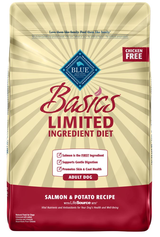 Blue Buffalo Basics Adult Salmon & Potato Recipe Dry Dog Food