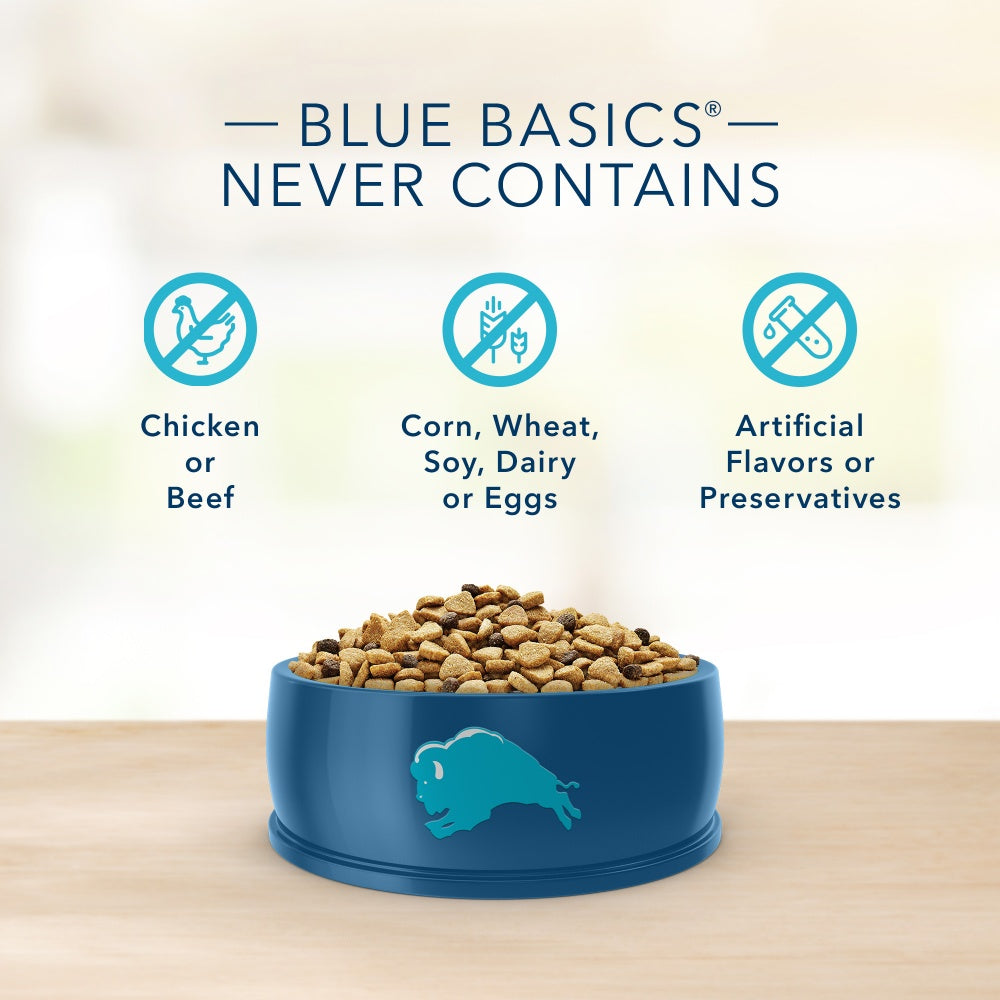 Blue Buffalo Basics Adult Salmon & Potato Recipe Dry Dog Food  