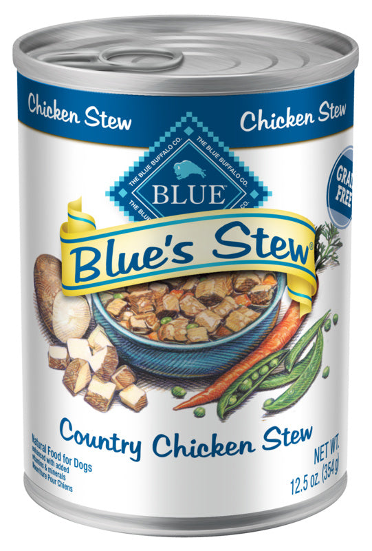 Blue Buffalo Blue's Country Chicken Stew Canned Dog Food  