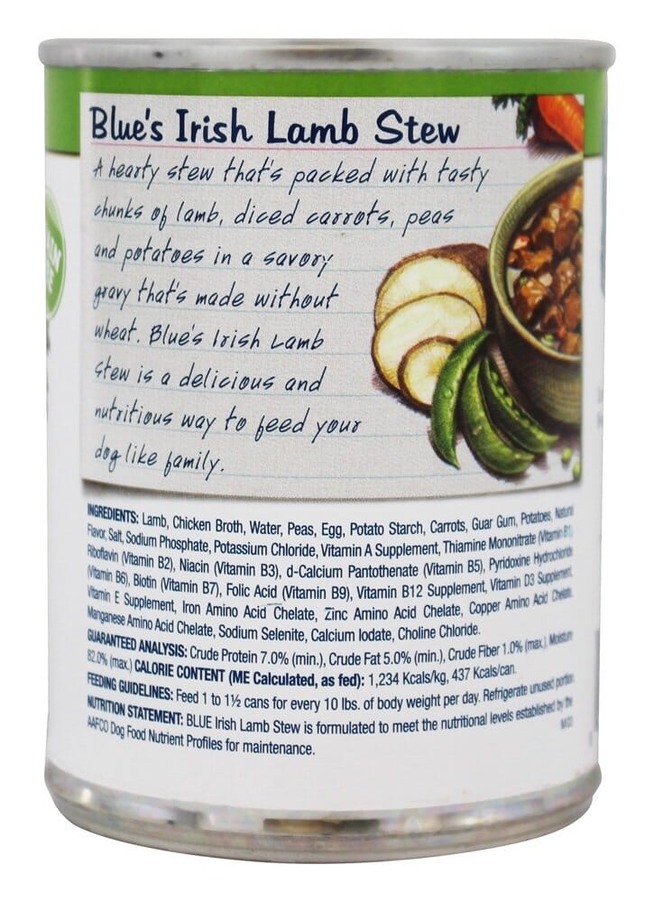 Blue Buffalo Blue's Stew Lamb Stew Canned Dog Food - 12.5 Oz - Case of 12  