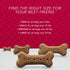 Blue Buffalo Bones Mini Beef Dog Biscuits Treats - 12 Oz  