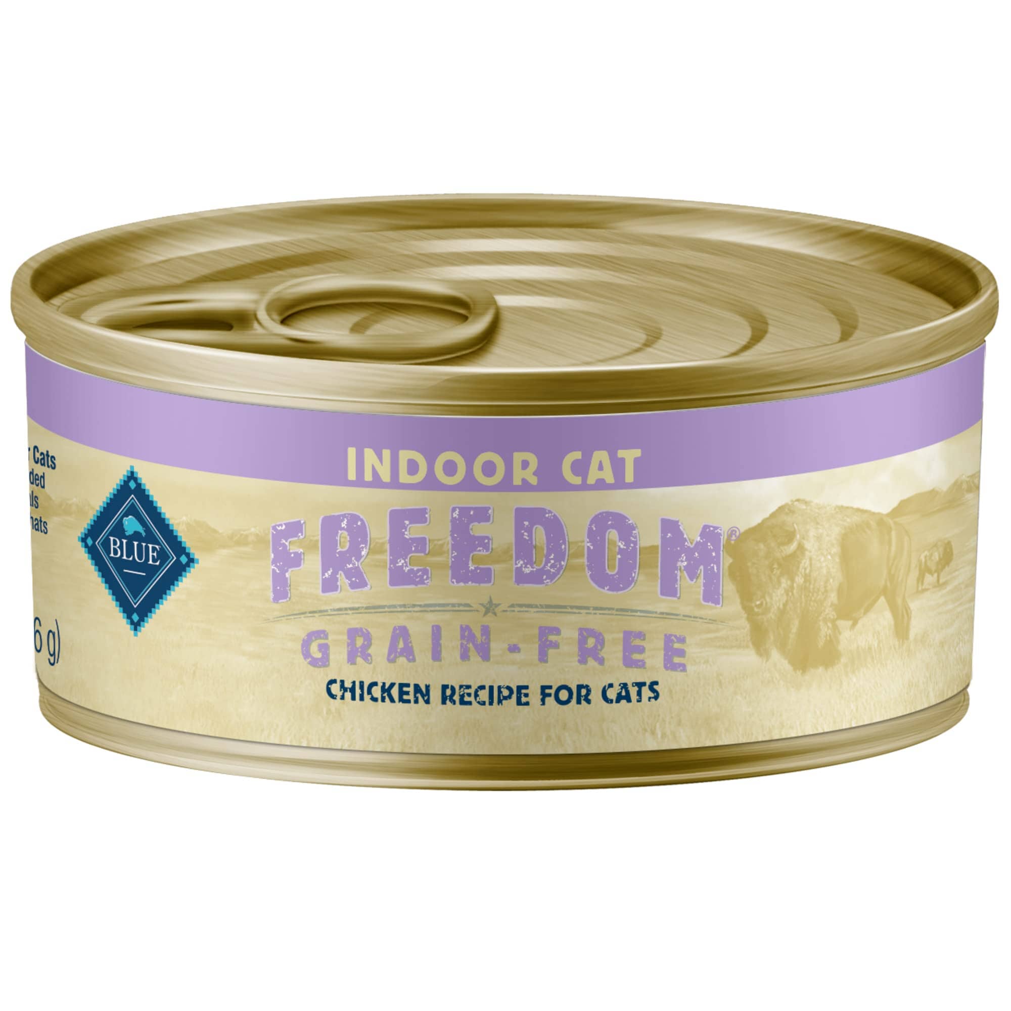 Blue Buffalo Freedom Adult Grain-Free Chicken Pate Canned Cat Food - 5.5 Oz - Case of 24  