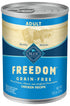 Blue Buffalo Freedom Grain Free Chicken Recipe Adult Canned Dog Food  