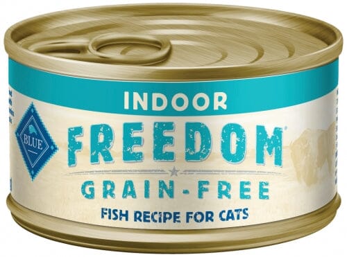 Blue Buffalo Freedom Grain Free Fish Recipe Indoor Canned Cat Food  