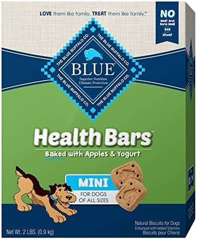Blue Buffalo Health Bars Baked Dog Treats - 32 Count Display  