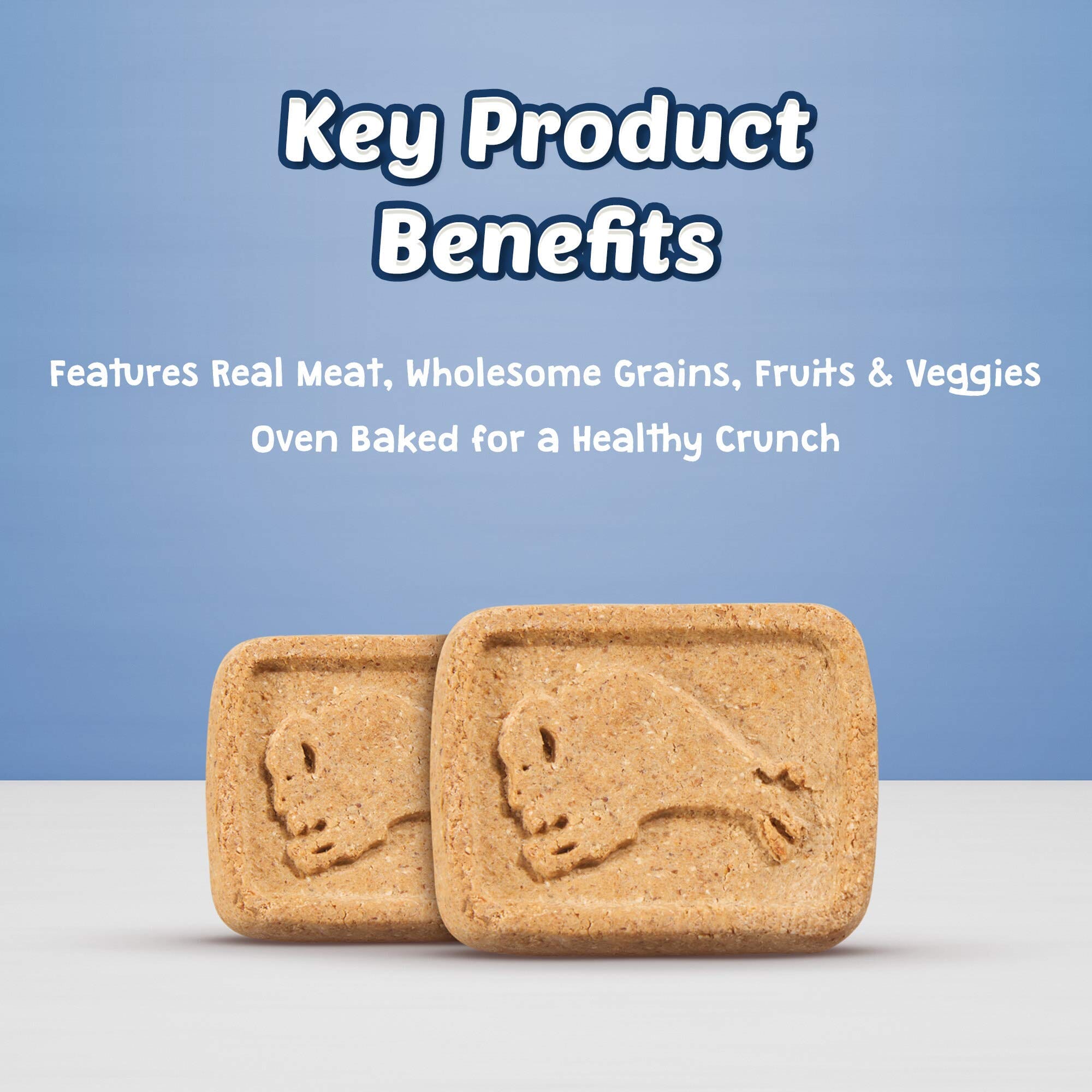 Blue Buffalo Health Bars Eggs Bacon and Cheese Dog Biscuits Treats - 16 Oz  