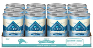 Blue Buffalo Homestyle Recipe Chicken Natural Puppy Canned Dog Food - 12.5 Oz - Case of 12