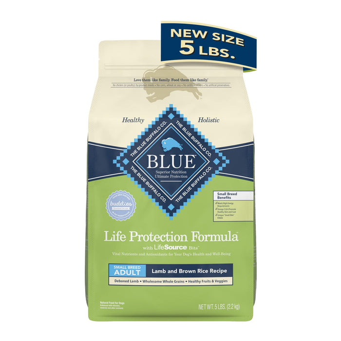 Blue Buffalo Life Protection Formula Natural Adult Small-Breed Lamb and Brown Rice Dry ...