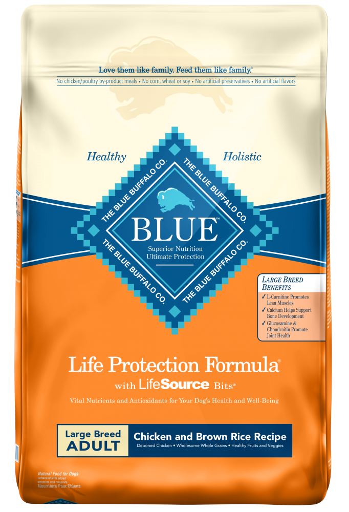 Blue Buffalo Life Protection Natural Chicken & Brown Rice Recipe Large Breed Adult Dry Dog Food  