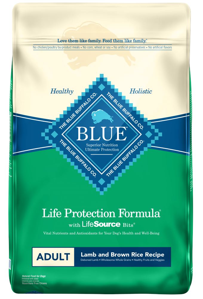 Blue Buffalo Life Protection Natural Lamb & Brown Rice Recipe Adult Dry Dog Food  