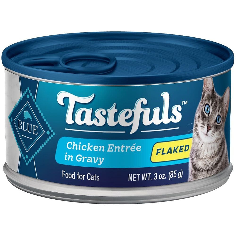 Blue Buffalo Tastefuls Adult Chicken in Gravy Entrée Canned Cat Food - 3 Oz - Case of 12  