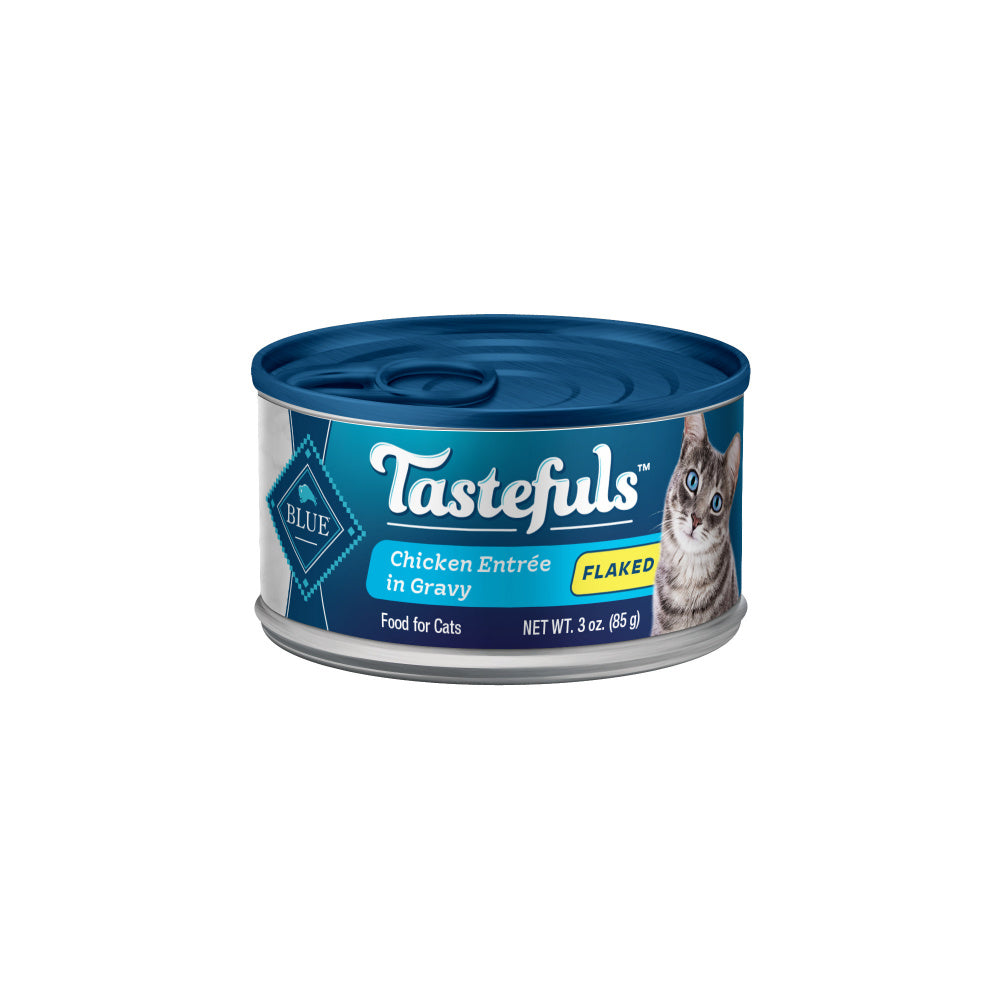 Blue Buffalo Tastefuls Natural Flaked Chicken Entree in Gravy Wet Cat Food  