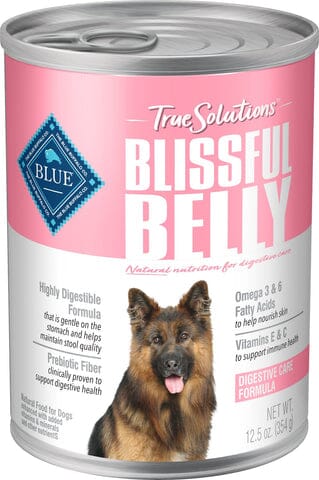 Blue Buffalo True Solutions Blissful Belly Digestive Care with Chicken Canned Dog Food - 12.5 Oz - Case of 12  