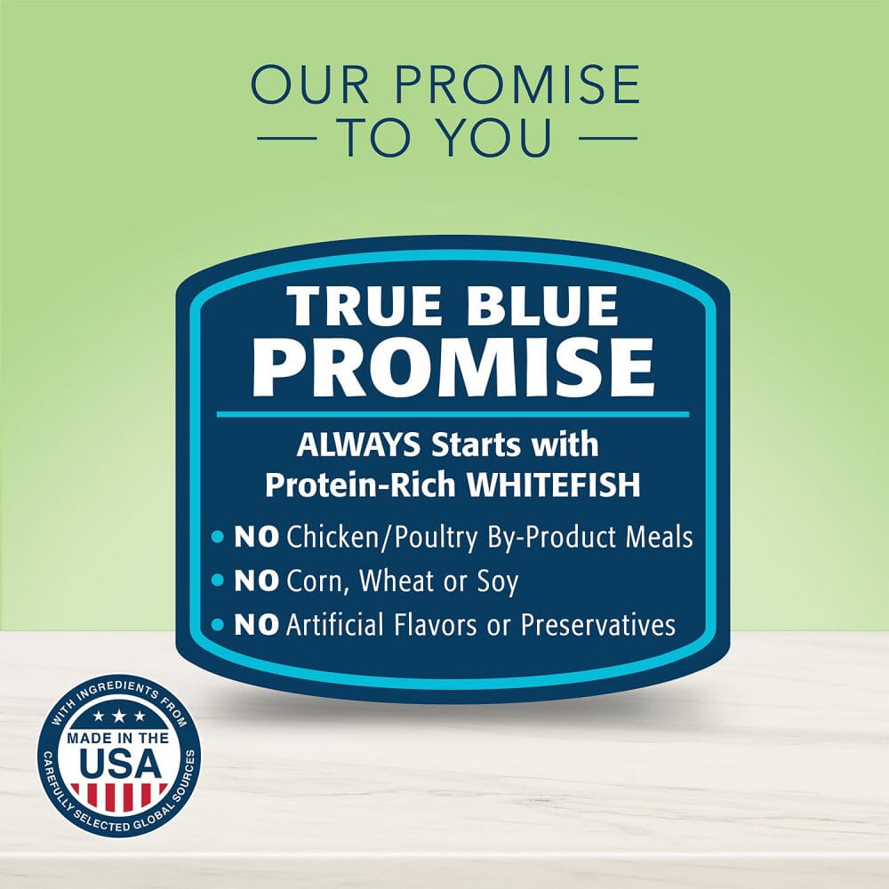 Blue Buffalo True Solutions Perfect Coat Natural Skin & Coat Care Whitefish Recipe Adult Wet Cat Food  