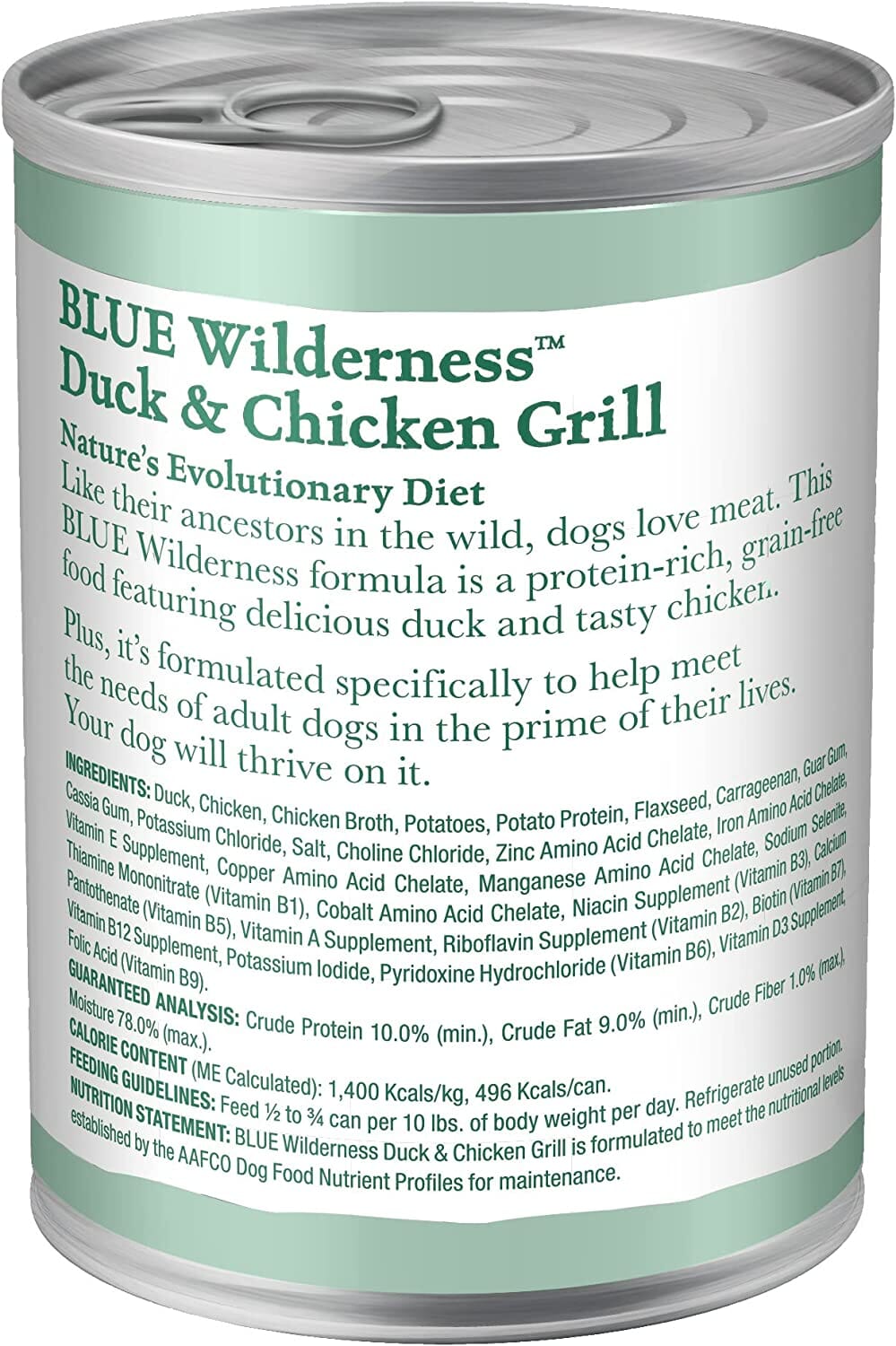 Blue Buffalo Wilderness Adult Grain-Free Rocky Mountain Red Meat Canned Dog Food - 12.5 Oz - Case of 12  