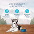 Blue Buffalo Wilderness Adult High-Protein Salmon with Wholesome Grains Dry Dog Food - 4.5 Lbs  