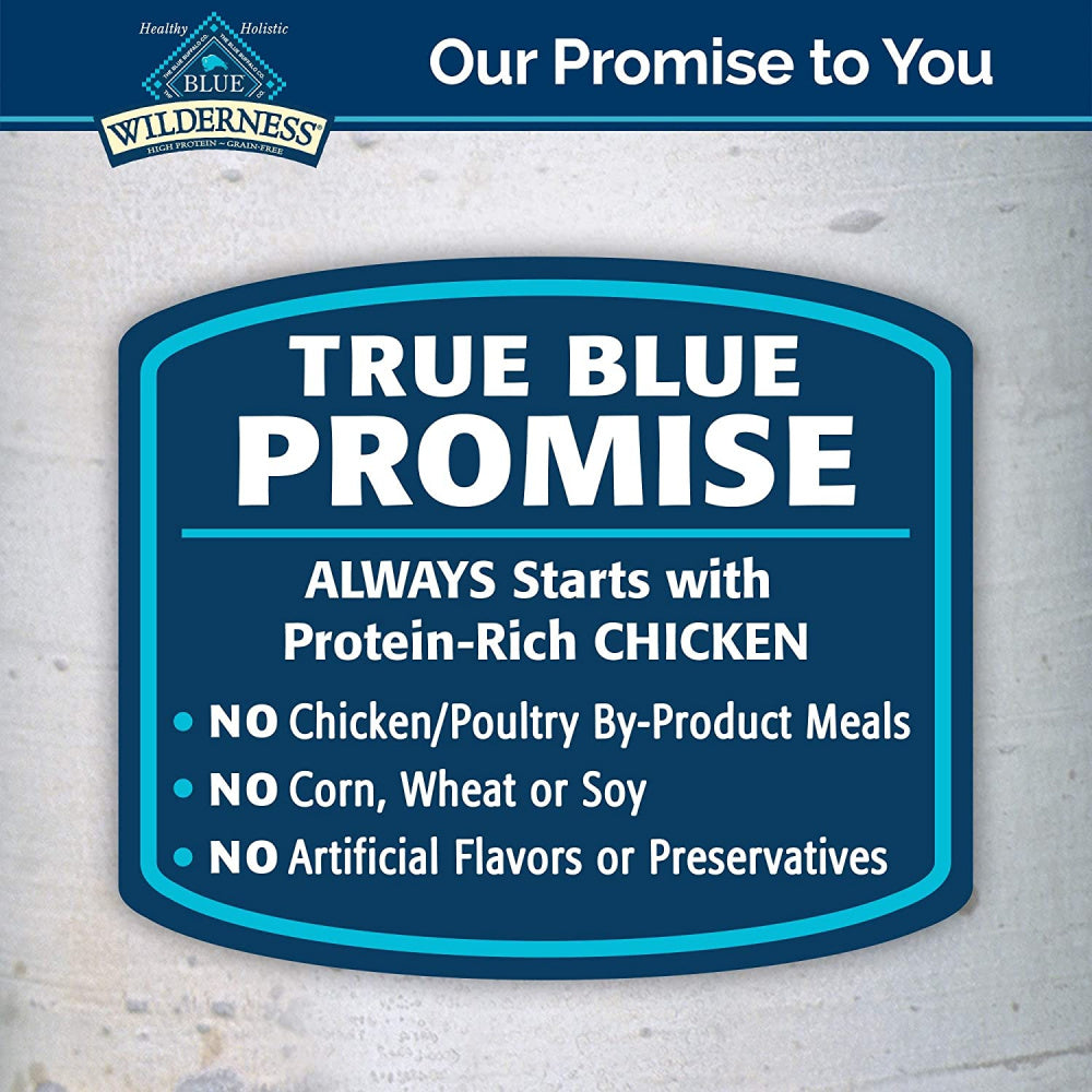 Blue Buffalo Wilderness Chicken Recipe Canned Cat Food  