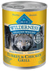 Blue Buffalo Wilderness Healthy Weight Grain Free Turkey & Chicken Grill Adult Canned Dog Food  