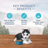 Blue Buffalo Wilderness Puppy High-Protein Chicken with Wholesome Grains Dry Dog Food - 24 Lbs  