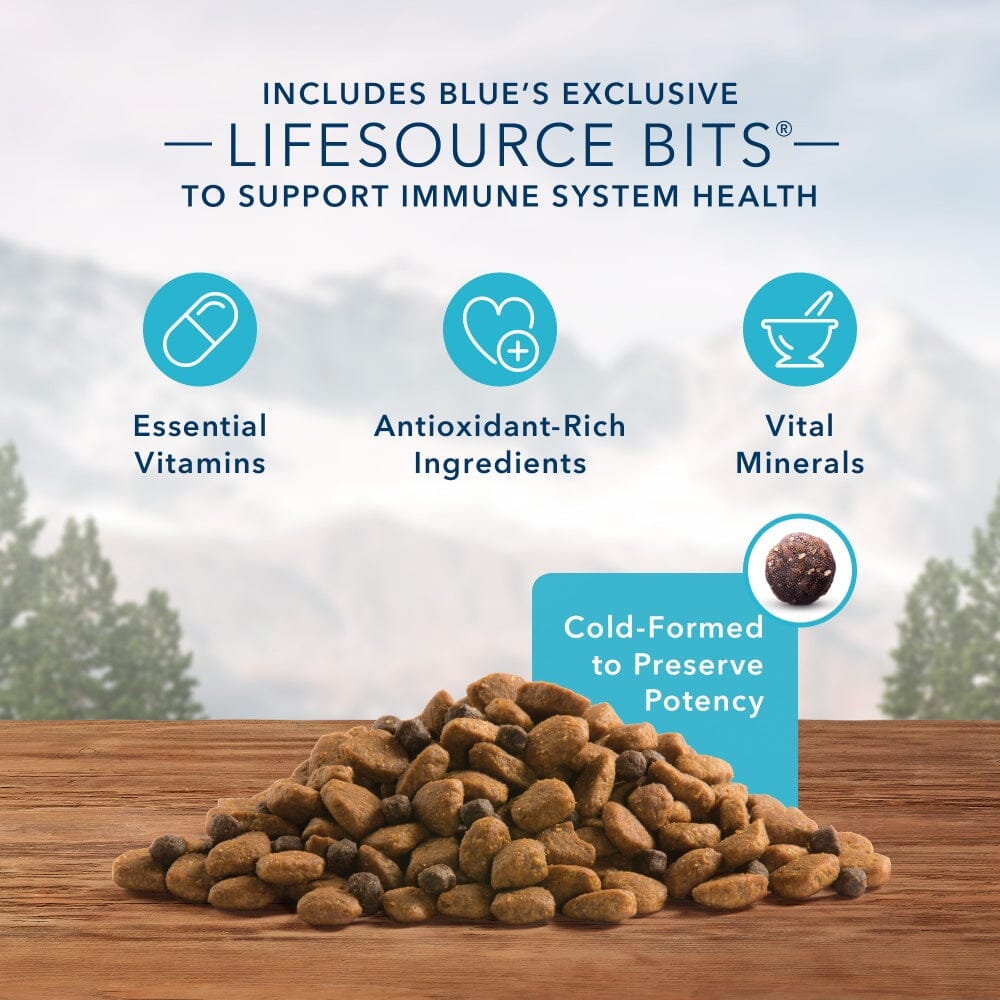 Blue Buffalo Wilderness Rocky Mountain Grain Free Bison High Protein Recipe Adult Dry Dog Food  