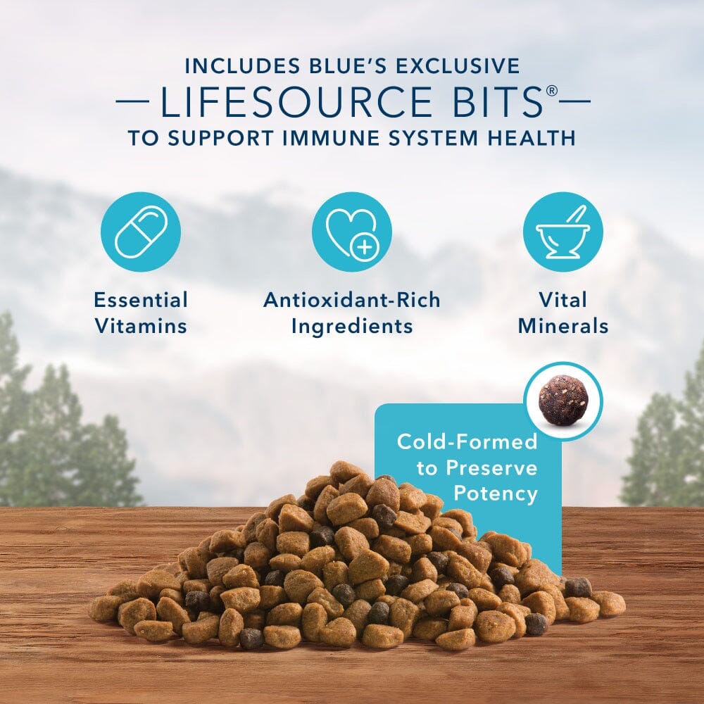 Blue Buffalo Wilderness Rocky Mountain Grain Free Natural Red Meat High Protein Recipe Puppy Dry Dog Food  