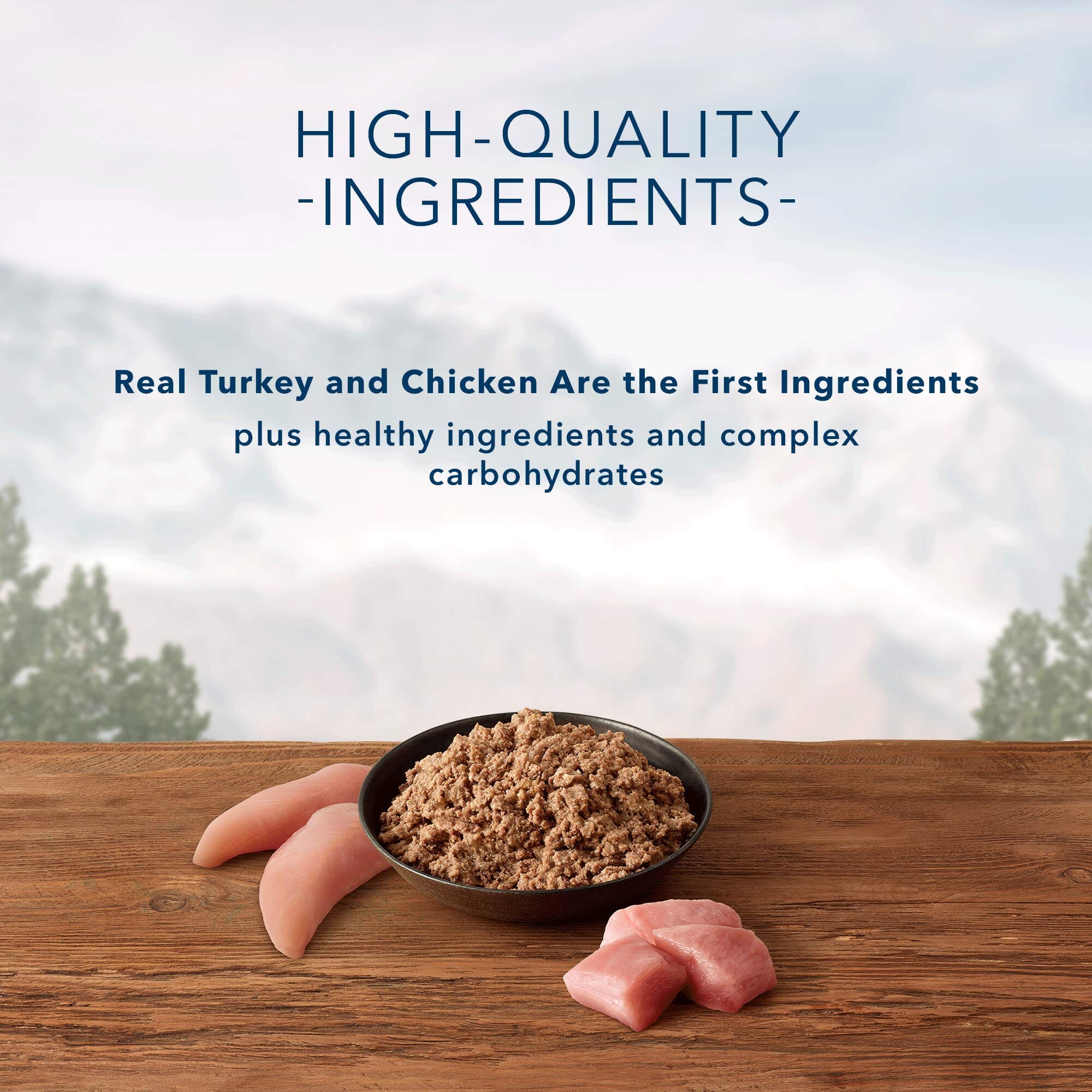 Blue Buffalo Wilderness Small-Breed Grain-Free Turkey and Chicken Canned Dog Food  - 5.5 Oz - Case of 24  