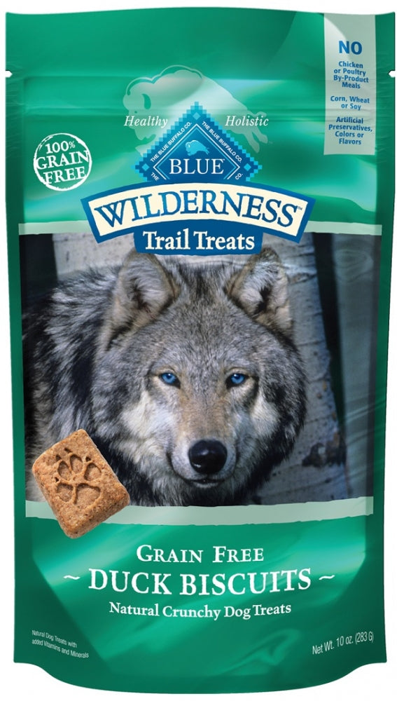 Blue Buffalo Wilderness Trail Grain Free Duck Dog Treats  