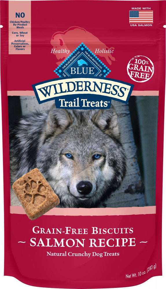 Blue Buffalo Wilderness Trail Grain Free Salmon Dog Treats  