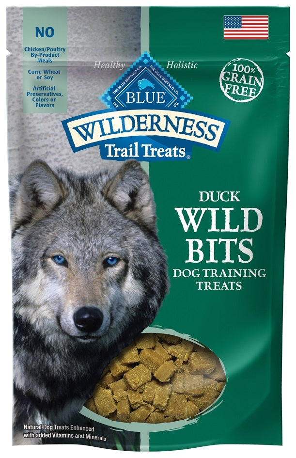 Blue Buffalo Wilderness Trail Treats Duck Wild Bits Dog Treats  