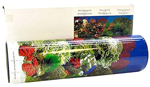 Blue Ribbon Double-Sided Garden/Carribbean Coral Aquarium Background - 12 In X 50 Ft  