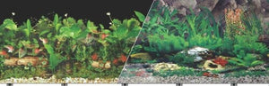Blue Ribbon Double-Sided Tropical/Freshwater Aquarium Background - 12 In X 50 Ft