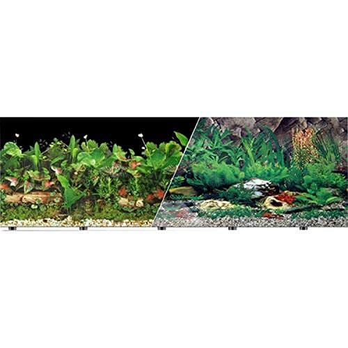 Blue Ribbon Double-Sided Tropical/Freshwater Aquarium Background - 24 In X 50 Ft  