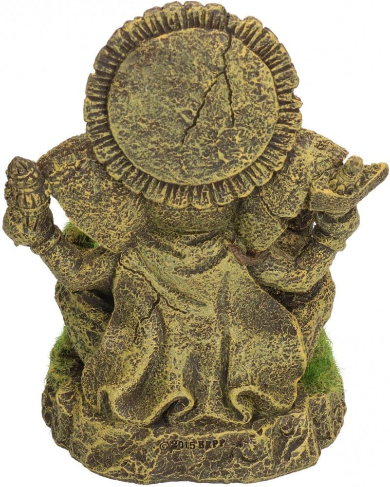 Blue Ribbon Exotic Environments Ganesha Statue With Moss Tank Accessory  