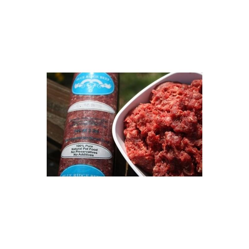 Blue Ridge Beef Frozen Food Beef & Bone Dog Chubs - 2 lb Chub – Pet Life