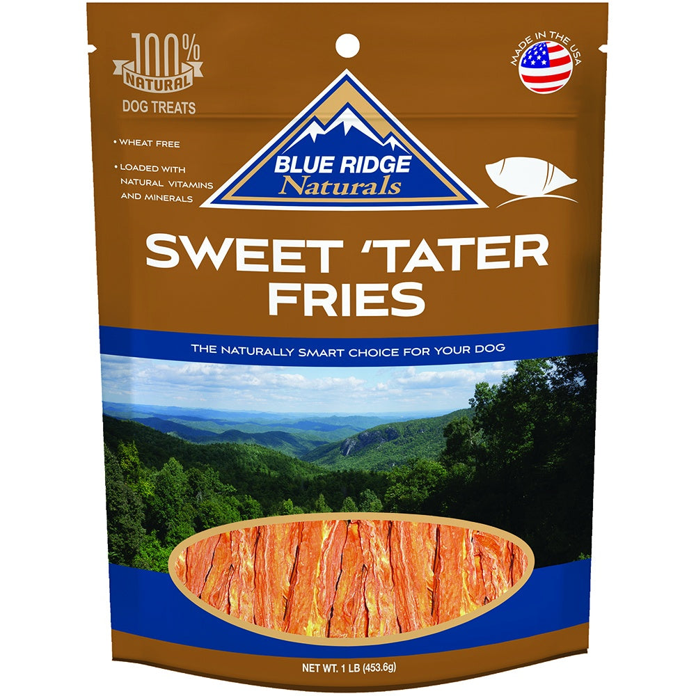 Tater Ridge Blue Ridge Naturals Sweet Tater Fries Dog Treats – Pet Life