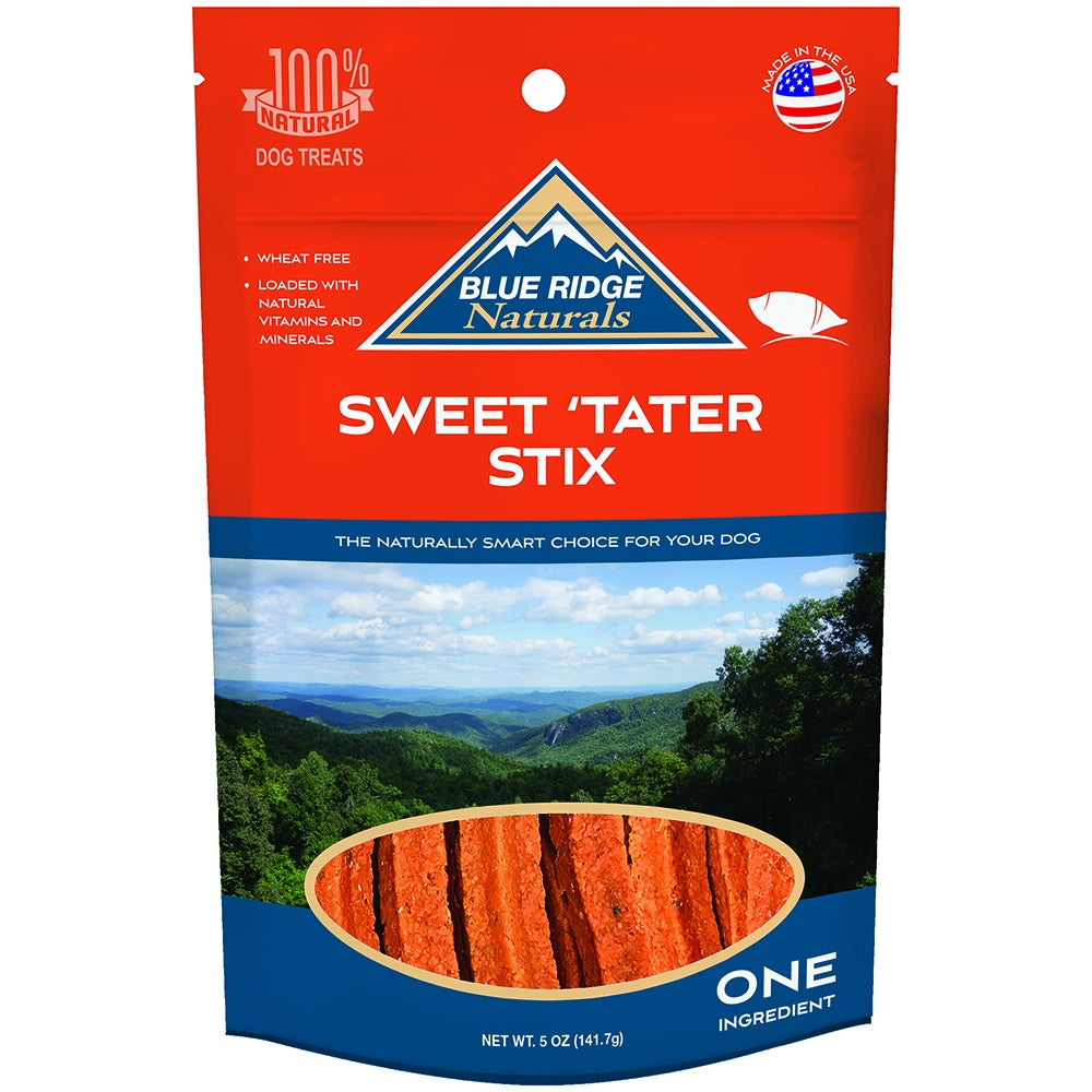 Blue Ridge Naturals Sweet Tater Stix Dog Treats  