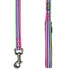 Blueberry Pet 3M Reflective Stripe Dog Leash with Soft & Comfortable Handle, Pink Emerald and Orchid  