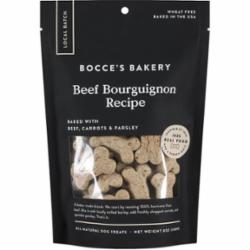 Bocce's Bakery Beef Bourguignon Dog Biscuits - 8 Oz  