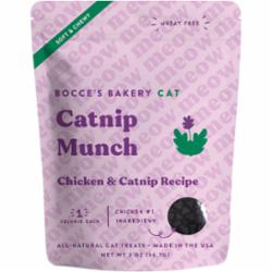 Bocce's Bakery CATNIP MUNCH Moist Cat Treats - 2 Oz  