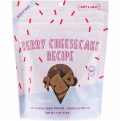 Bocce's Bakery Chew Berry Cheese Cake Soft and Chewy Dog Treats - 6 Oz