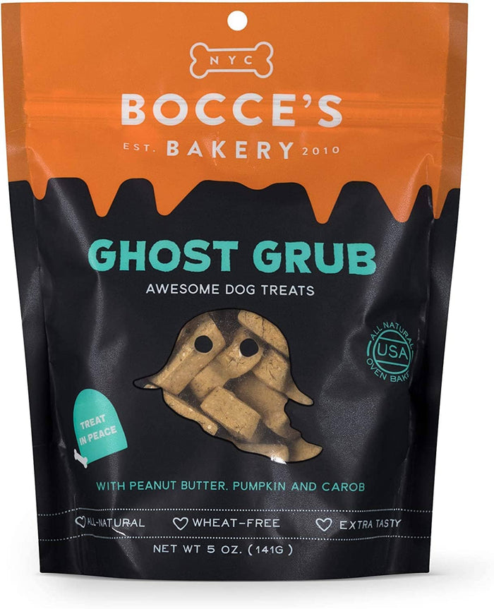 Bocce's Bakery Ghost Bites Dog Biscuits - 5 Oz