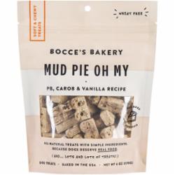 Bocce's Bakery Mud Pie Soft and Chewy Dog Treats - 6 Oz  