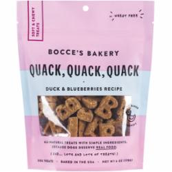 Bocce's Bakery Quack Quack Soft and Chewy Dog Treats - 6 Oz
