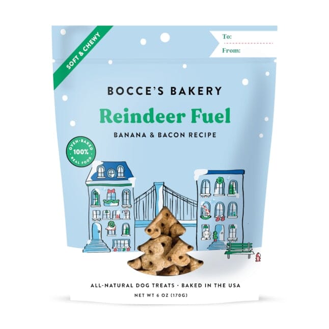 Bocce's Bakery Reindeer Soft and Chewy Dog Treats - 6 Oz  