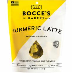Bocce's Bakery Tumeric Latte Dog Bisuits - 5 Oz