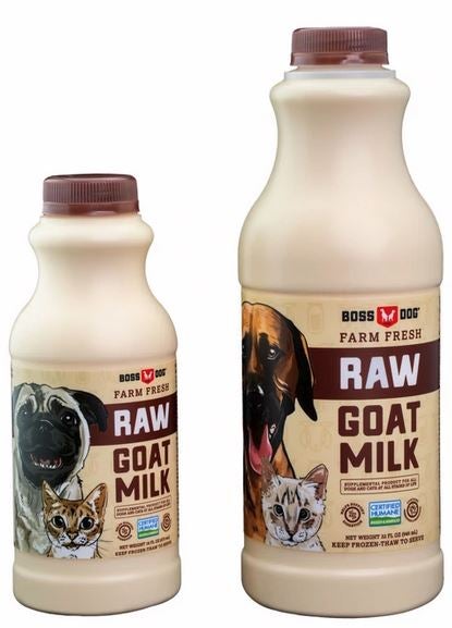 Boss Dog Original Raw Goat Milk - 16 fl oz (473 ml)  