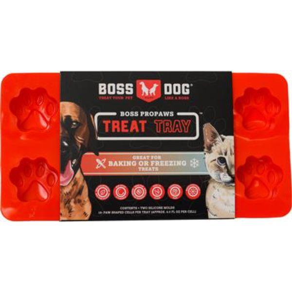 Boss Dog ProPaws Red Boss Dog Treat Tray Dog Treats - 2 Pack  