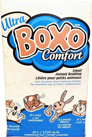 Boxo Comfort Small Animal Bedding - White - 20 L