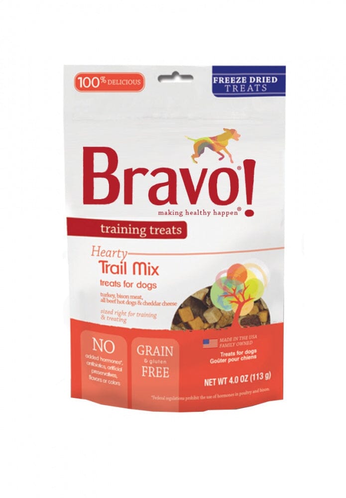 Bravo! Grain Free Trail Mix Freeze-Dried Training Size Dog Treats