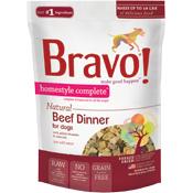 Bravo Pet Foods Freeze-Dried Dog Food Homestyle Complete Beef - 2 lbs